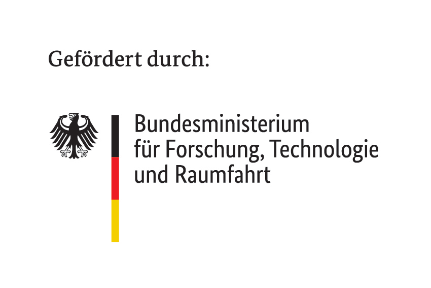 Logo Bundesministerium für. Forschung, Technologie und Raumfahrt